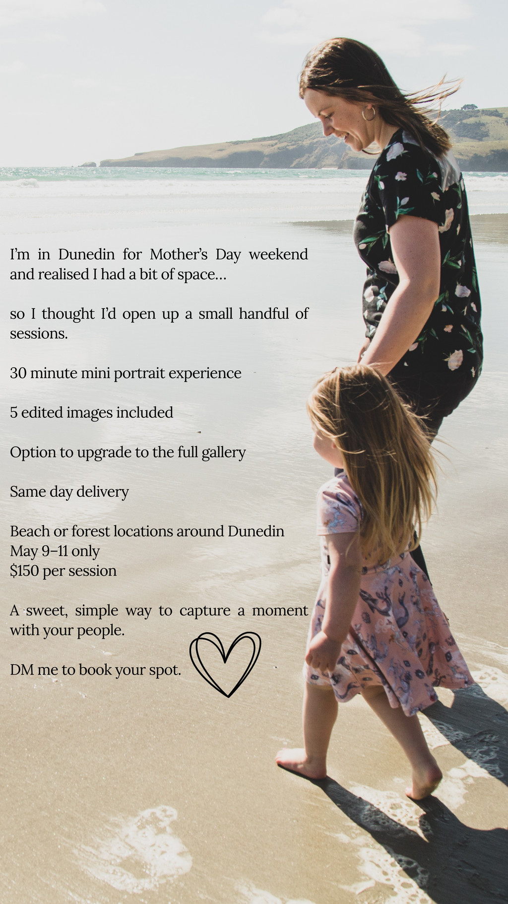 Mother's Day Portrait Experience