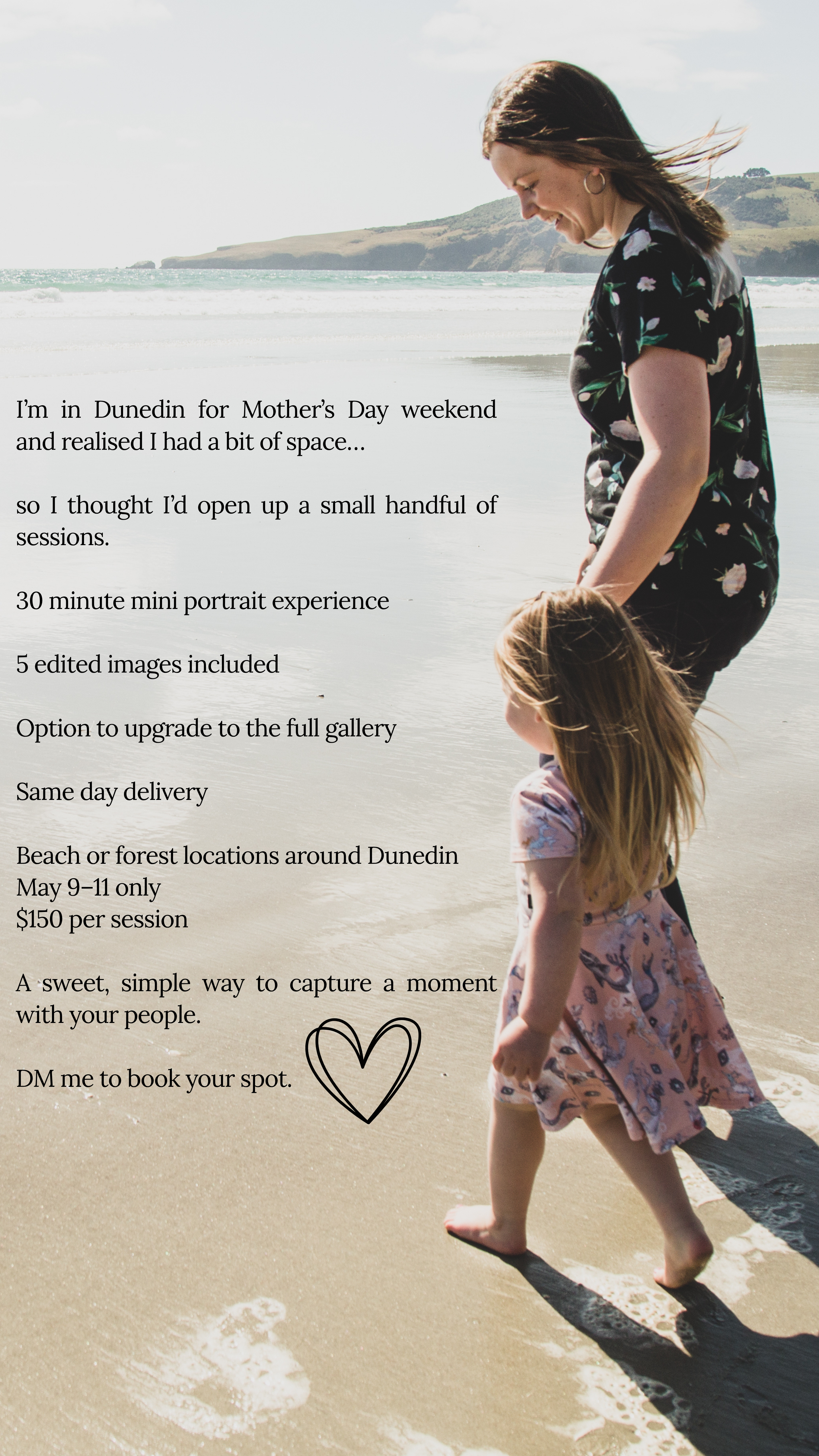Mother's Day Portrait Experience